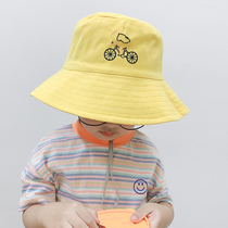 Child fisherman hat Summer sunscreen boy sunscreen South Korean Korea tide-thin summer breathable sun hat
