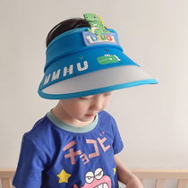 Children sun hat anti-UV boy air top hat summer sun hat female baby sunscreen big hat peak 2022