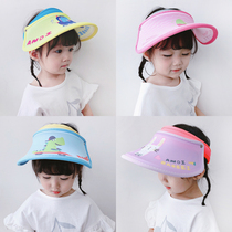 Childrens empty roof sun hat girl sunscreen hat fashion tide hat girl sun hat male baby Summer UV protection