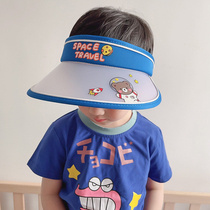 Children sunscreen anti-UV summer boy sun hat large hat peak sunhat kid baby baby empty tophat tide