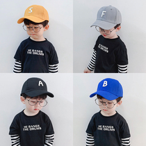 Boys hat handsome trend personality Spring and Autumn Tide cool baby cap fashion Korean boy childrens baseball cap