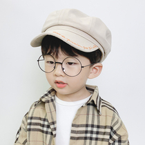 Childrens hat autumn Winter boy Berehat Han version Chaoshuai Tidal Currents Personality Fashion 100 Hitch Aniseed Hat New