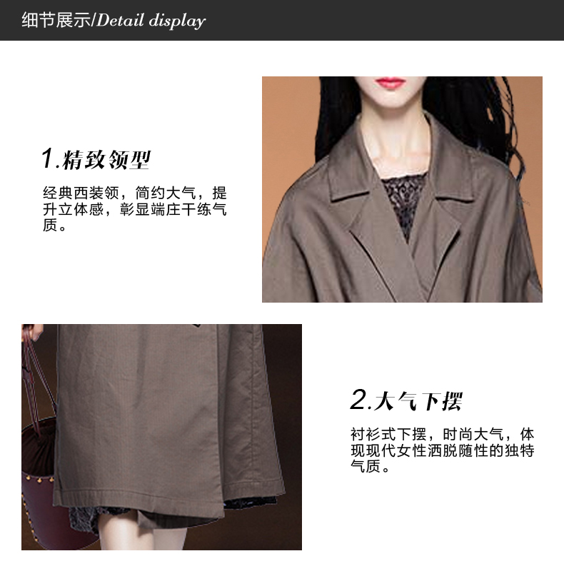 Trench pour femme en Polyester - Ref 3227249 Image 15