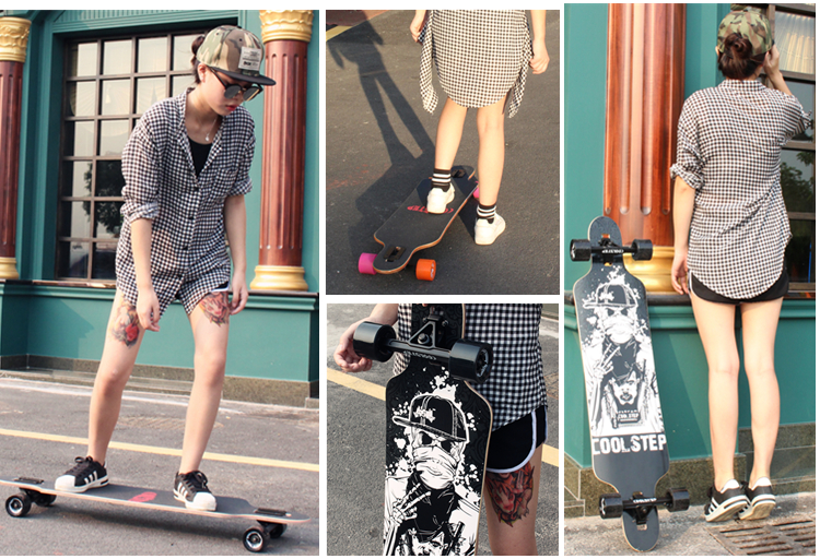Skateboard pour homme femme COOLSTEP - Ref 2596925 Image 13