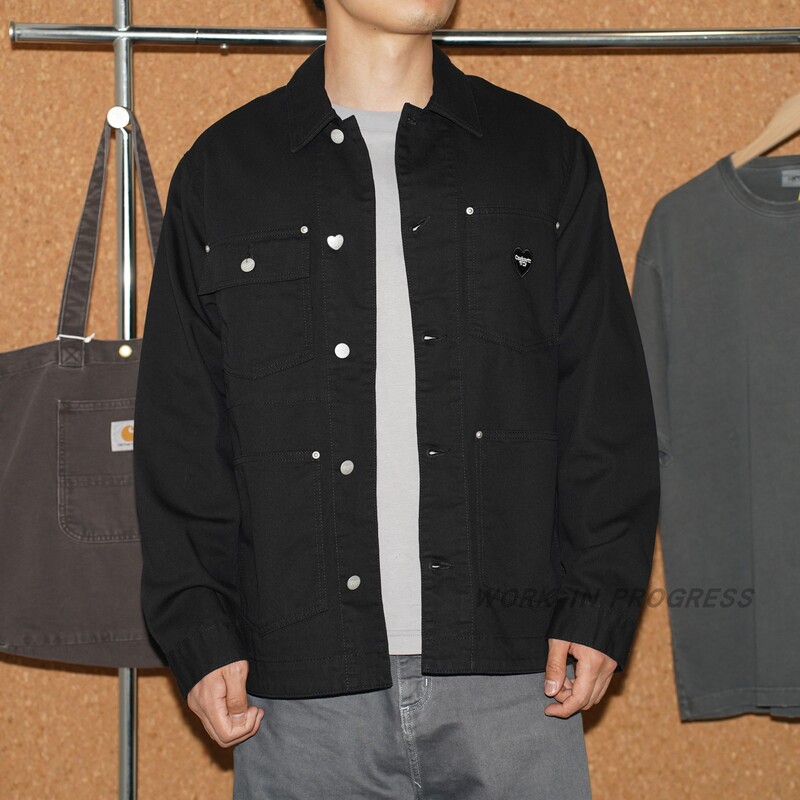 Carhartt Wip Michigan Jacket Carhartt Lightweight Heart Jacket Drewe Chore Coat