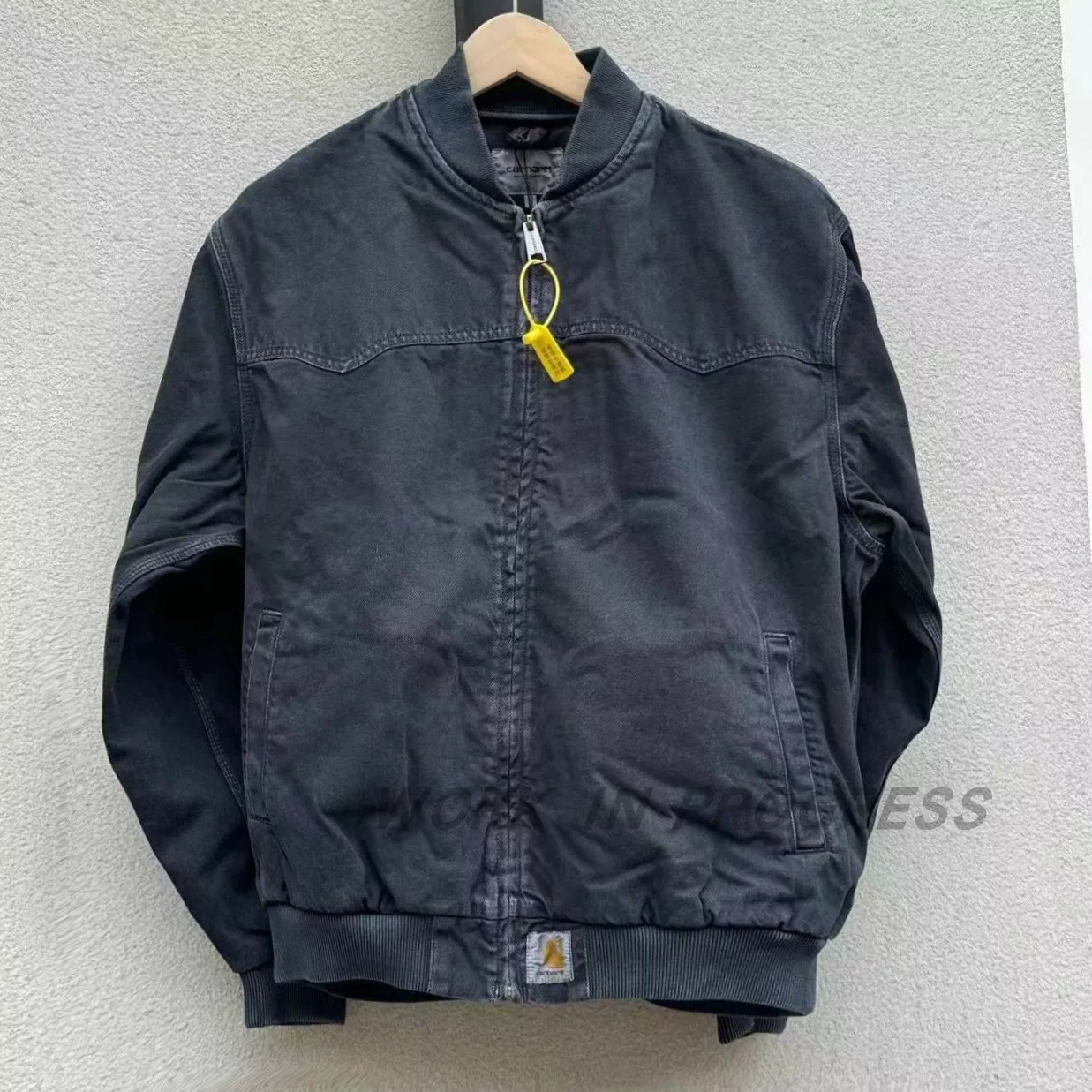 Пуховик/куртка Carhartt WIP Santa Fe стилизованная под дореставрированная куртка Santa Fe Bomber