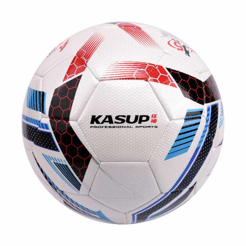 MadNess NL8227 Football No. 5 PU Machine Seam Classic Fashion No. 5 PU Machine Seam Football Double Mirror Dark Leather