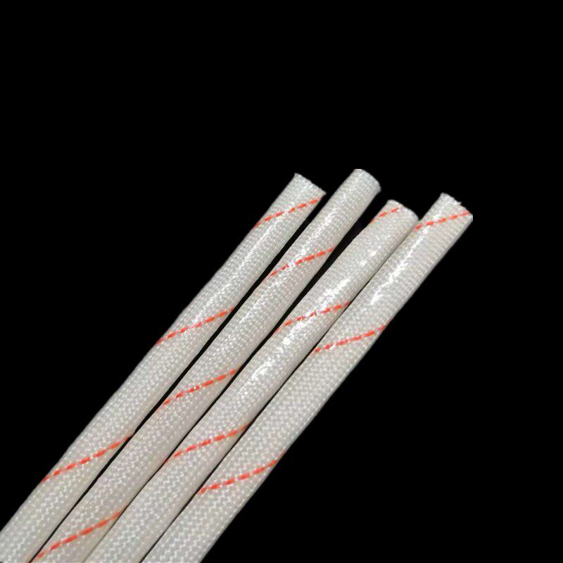 High-voltage 1500 volt high-temperature resistant 105 ℃ smooth wax layer high-quality yellow wax tube yellow wax tube insulation tube 1-30mm