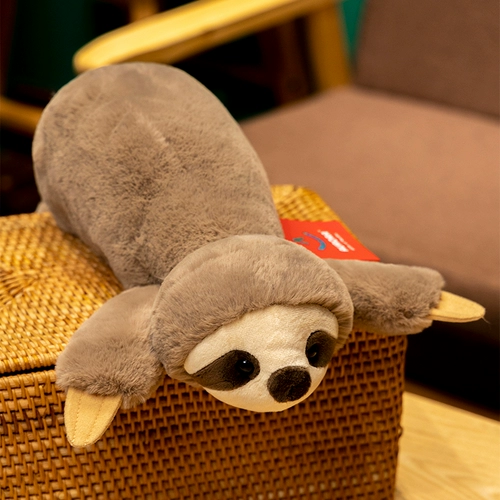 Милая подушка, кукла, плюшевая успокаивающая игрушка, лиса, енот, крокодил