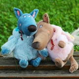 Плюшевая милая игрушка из овчины, детская тряпичная кукла, подарок на день рождения