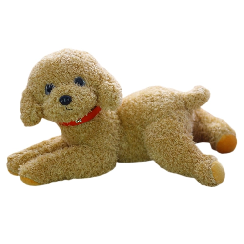 Черная реалистичная плюшевая игрушка, тряпичная кукла, домашний питомец