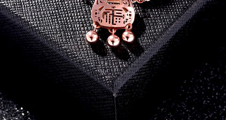 Nhật Bản và Hàn Quốc 18K vàng hồng cổ gió vòng chân cá tính nữ vận chuyển cuộc sống lâu dài khóa mắt cá chân gợi cảm chuỗi chân thép titan - Vòng chân vòng chân cá chép nữ