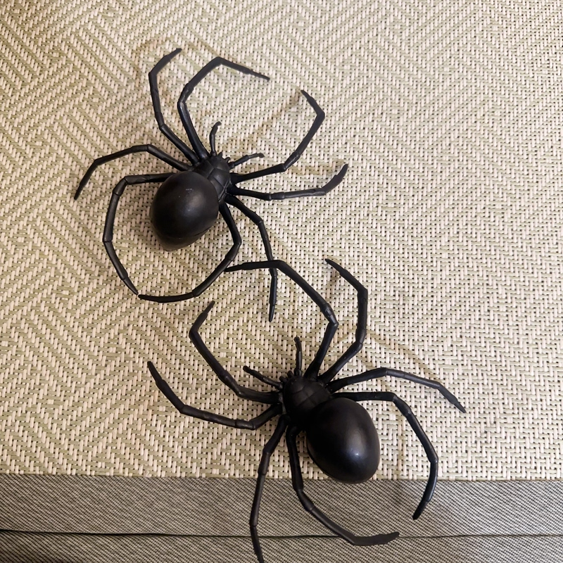 【Bz】Subculture Dark Simulation Spider Halloween Personalized Hair Accessories Hairpin Cos Props