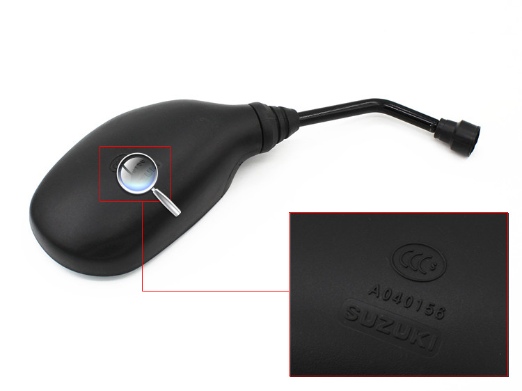 Phụ kiện xe máy Gương chiếu hậu Junchi GT125 Gương chiếu hậu QS125-5A 5C Gương chiếu hậu Phụ kiện gương xe máy siêu nhỏ