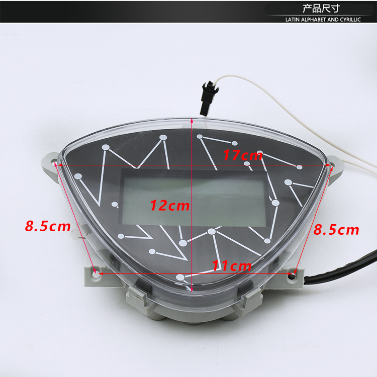 Bàn đạp phụ kiện xe điện mét Thunder King 48v-72v - Power Meter đồng hồ future neo