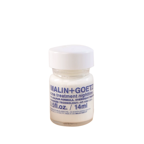 Malin+goetz, ночная успокаивающая сыворотка, анти-акне, 14 мл, скрывает прыщи