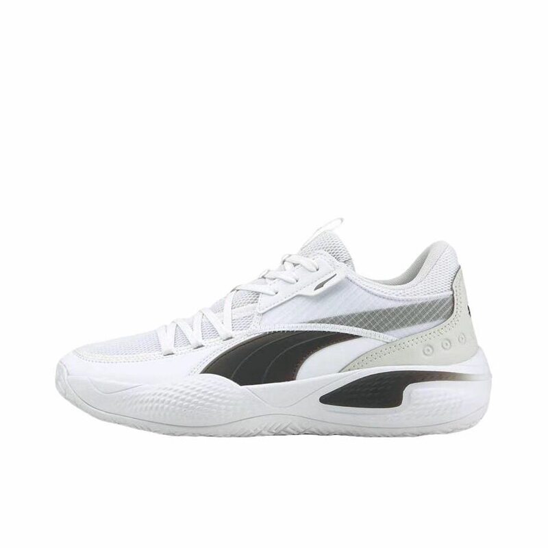 Puma Court Rider 1.0 Team Round-Toe Lace-Up Practical Basketball Shoes 195660-03 Puma Court Rider 1.0 Team Round-Toe Lace-Up Practical Basketball Shoes 195660-03