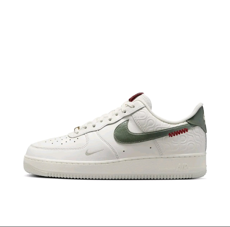 Nike Air Force 1 Lightweight, Comfortable, Versatile, Durable, Snake Year Limited Edition, Fujian Xy Warehouse