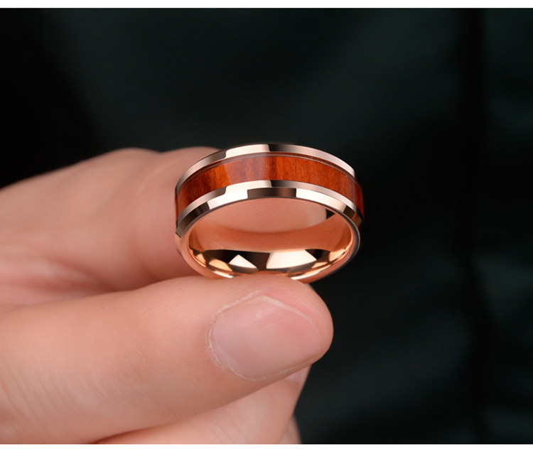 Bague homme en Alliage argent plaque plaque or - Ref 3086438 Image 23