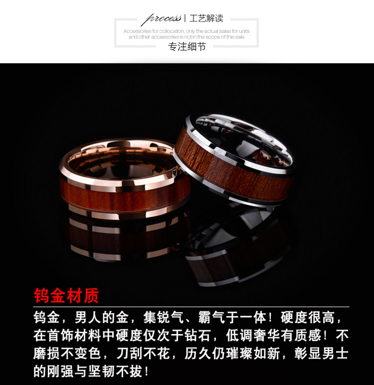 Bague homme en Alliage argent plaque plaque or - Ref 3086438 Image 15