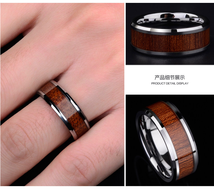 Bague homme en Alliage argent plaque plaque or - Ref 3086438 Image 27