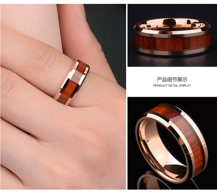 Bague homme en Alliage argent plaque plaque or - Ref 3086438 Image 22