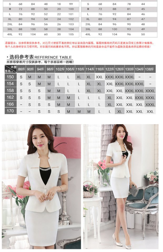 Tay ngắn chuyên nghiệp phù hợp với trang phục phù hợp với cuộc phỏng vấn tính khí váy hai mảnh kinh doanh khách sạn quần yếm mùa hè đồ mặc nhà