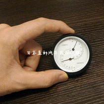Japan original manufacturing car interior thermometer hygrometer display mechanical pointer dashboard sticker