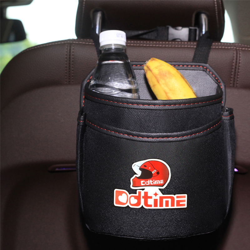 Car trash can Rear debris sorting box Foldable umbrella bucket Car creative storage for car supplies