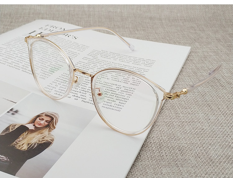 Sophia Sophia siêu nhẹ retro TR90 mẫu kính cho nữ kính không gọng