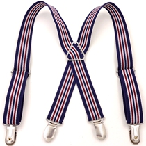 Simple childrens strap clip for boys and children suspenders non-slip boys and girls baby children elastic adjustable