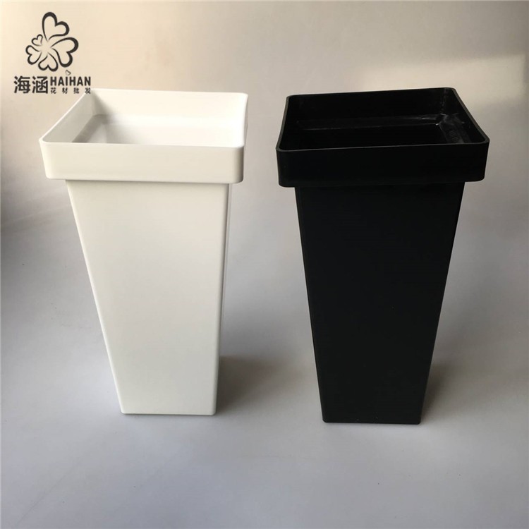 Flower tube flower barrel plastic flower tube thickened plastic flower tube flower packaging materials florist supplies