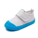 Детские тканевые туфли подходит для мужчин и женщин, повседневная обувь, белая обувь, кроссовки, мягкая подошва