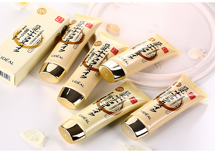Nhật bản hot LIDEAL Ling điểm 2 lần tập trung sữa đậu nành quá trình lên men BB cream nude trang điểm kem kem che khuyết điểm 3041