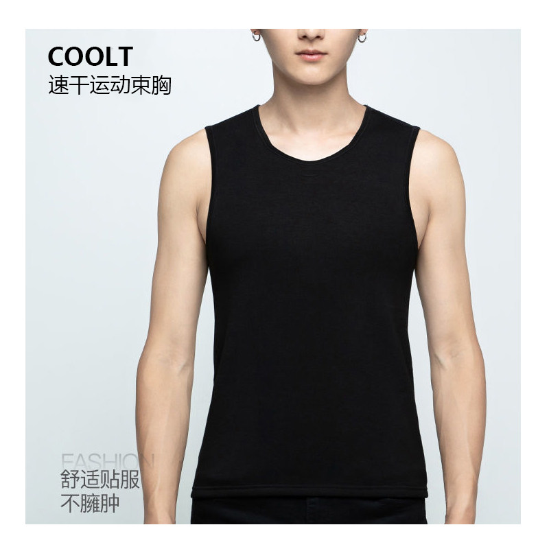 les bundles chest and summer handsome t sports long vest tight wrap with chest female display chest little underwear schoolgirl Lazy Bandage bunches-Taobao