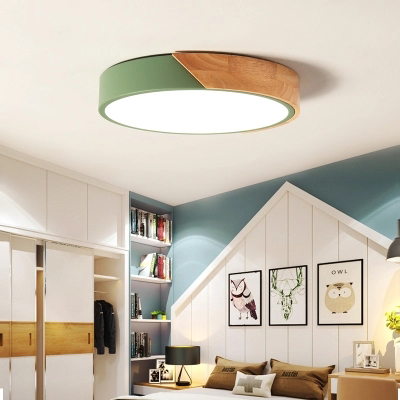 Zhongshan Room Lights Children's Room LED Bedroom Log Trojan Makaron Suction Creative Nordic Lights