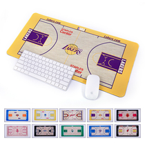 Mouse pad super large NBA Bull Raptors Lakers Heat Spurs Creative basketball gift pencil bag table pad decoration