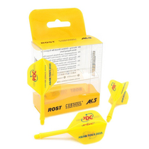 Professional PDC competition fixed dart wing integrated standard small square wing portable and fall-resistant 3-pack