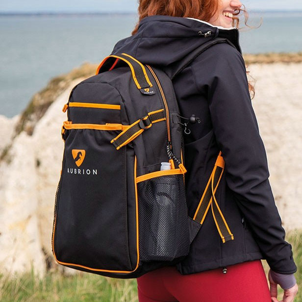 British AUBRION Equestrian Backpack Rider Bag Riding Backpack Equestrian Supplies Bag Equestrian Equipment Bag