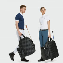 Equestrian bag horse riding equipment bag harness bag riding boot bag easy to carry equestrian supplies bag for men and women