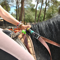 French Equidirive free and secure reins for imported children teaching auxiliary horse reins galop system