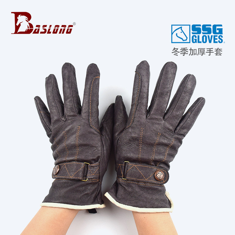Imported SSG equestrian gloves Riding gloves Winter equestrian gloves warm and comfortable riding gloves winter cold