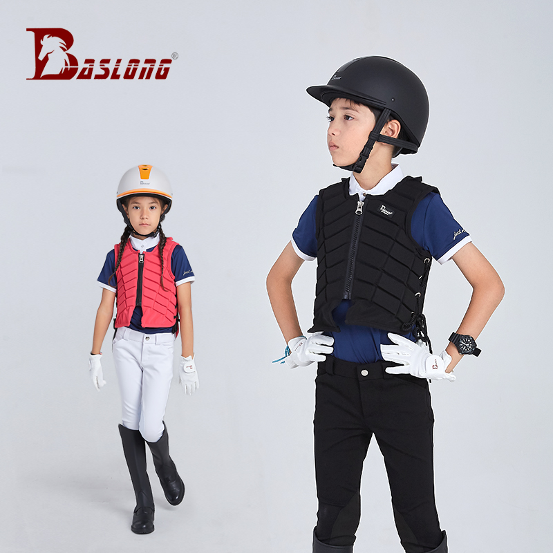 Children's Riding Armor Protective Vest children's equestrian armor children's Knight clothing equestrian armor safe and breathable