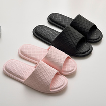 Home slippers non-slip lightweight mute wooden floor lovers slippers women Summer indoor bathroom bath shoes men