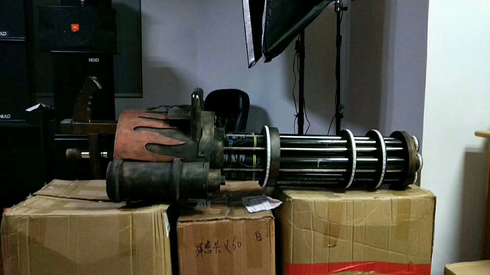 Gatling Salute gun Gatling 6 Salute gun Blue Gatling 6 Salute gun Salute gun