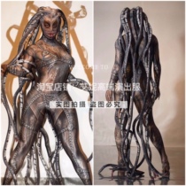 TT high-end nightclub bar singer djds dance team gogo Halloween lovers of horror conjoined in costume