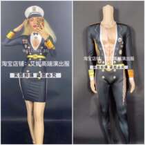 TT high-end nightclub bar singer djds dance team gogo August 1 Army Day couples one-piece costumes