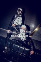 TT high-end nightclub bar singer djds dance team gogo Halloween Grand Chest Nun Suit Show Suit