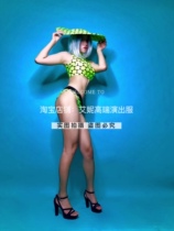 TT high-end nightclub bar singer djds dance team gogo sexy big hat split suit costumes