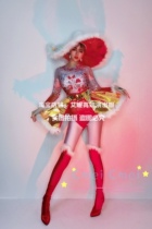 TT high-end nightclub bar singer djds dance team gogo Christmas big hat one-piece suit costumes